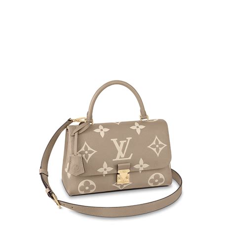 louis vuitton madeleine monogram empreinte.